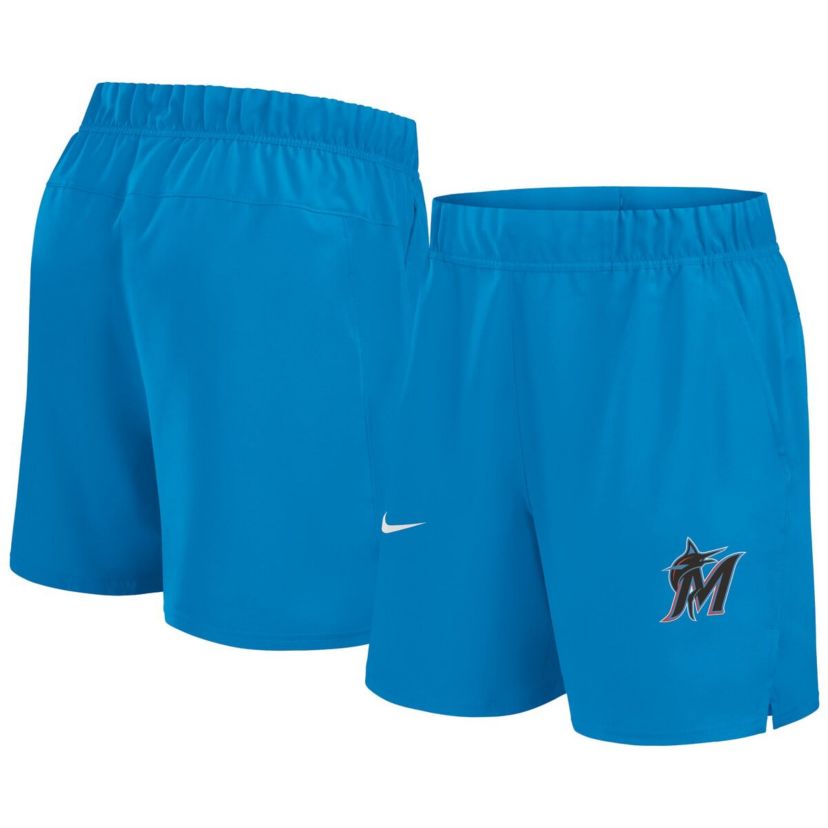 MLB Nike Miami Marlins Woven Victory Dri-FIT Shorts