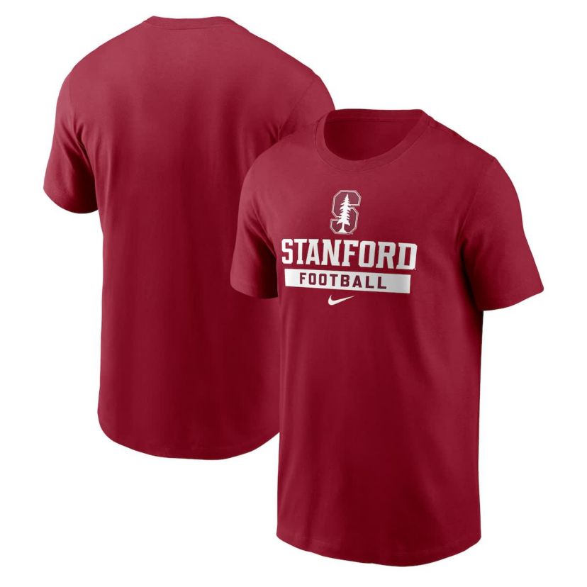 Stanford Cardinal NCAA Nike Stanford Football T-Shirt