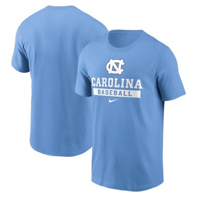 Men's NCAA Nike Carolina North Carolina Tar Heels Baseball T-Shirt, Blue, XL