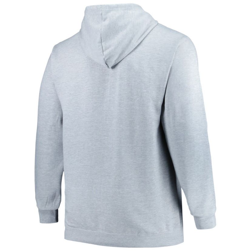 NCAA LSU Tigers Big & Tall Arch Over Logo Powerblend Pullover Hoodie