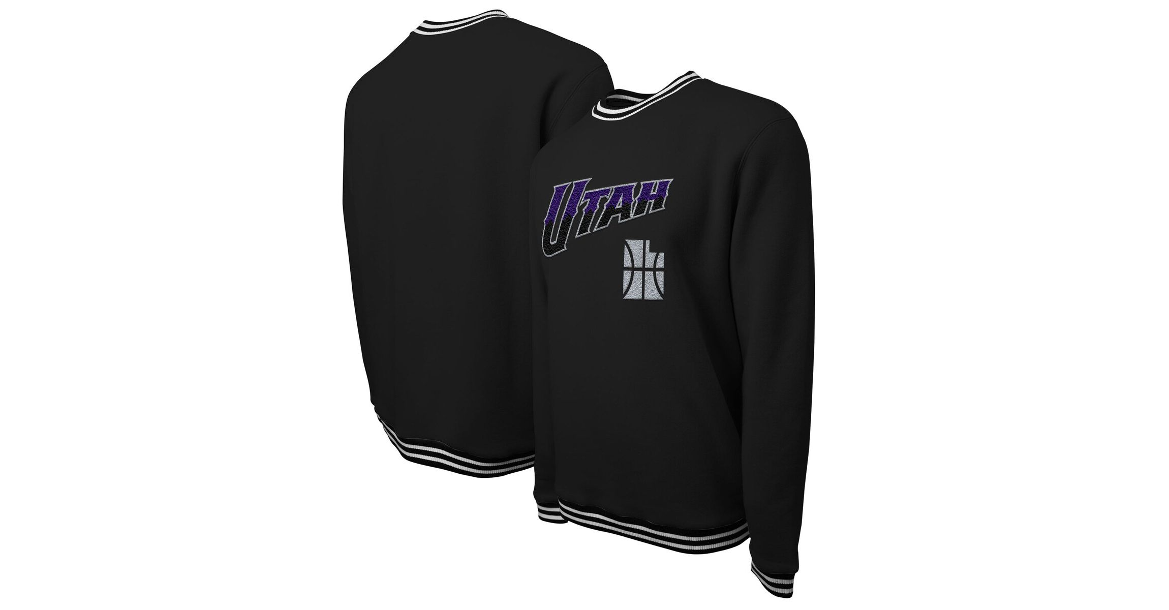 NBA Unisex Utah Jazz 2023/24 City Edition Club Level Pullover Sweatshirt