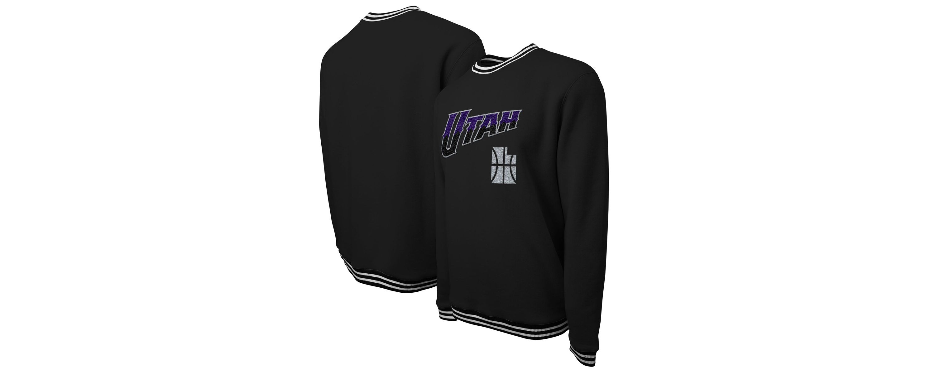 NBA Unisex Utah Jazz 2023/24 City Edition Club Level Pullover Sweatshirt