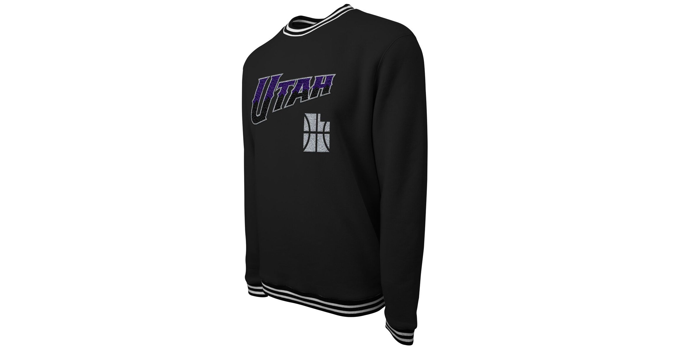 NBA Unisex Utah Jazz 2023/24 City Edition Club Level Pullover Sweatshirt