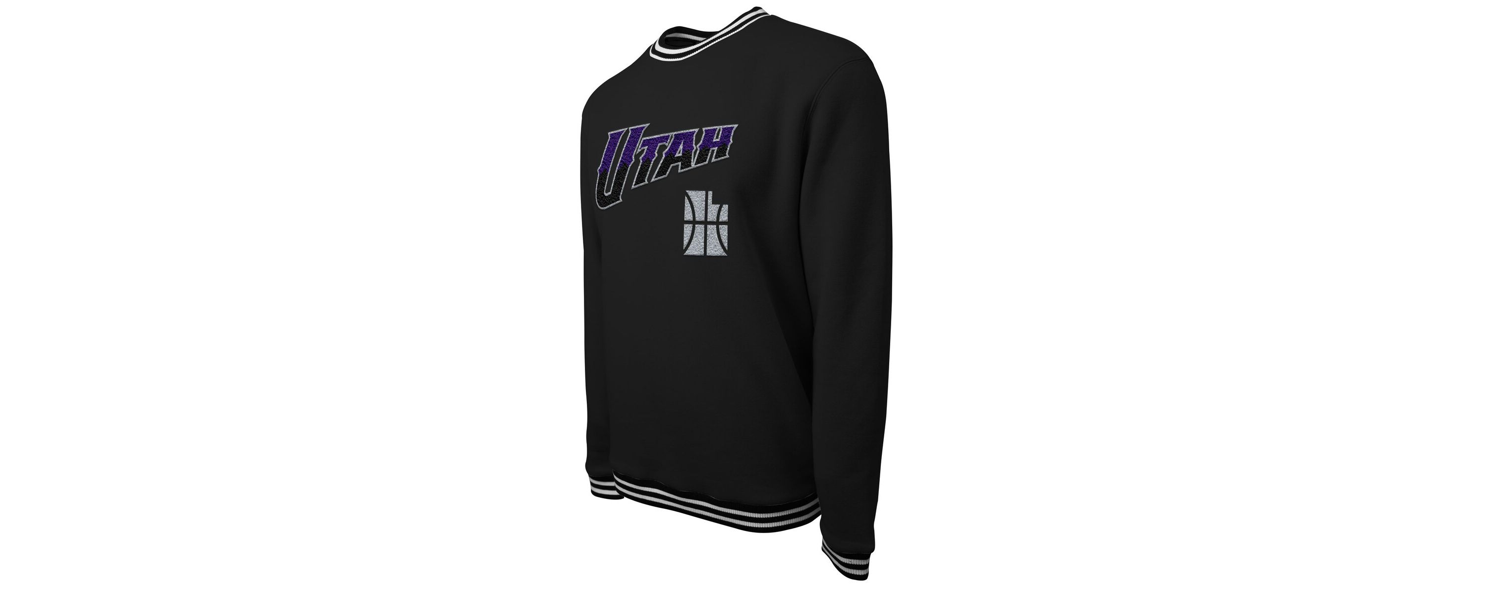 NBA Unisex Utah Jazz 2023/24 City Edition Club Level Pullover Sweatshirt