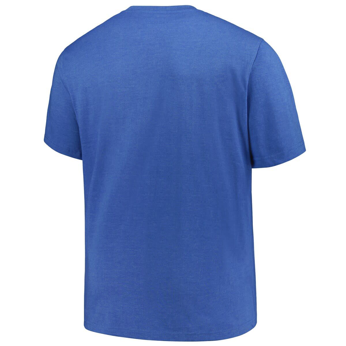 MLB Los Angeles Dodgers Big & Tall Weathered Logo T-Shirt