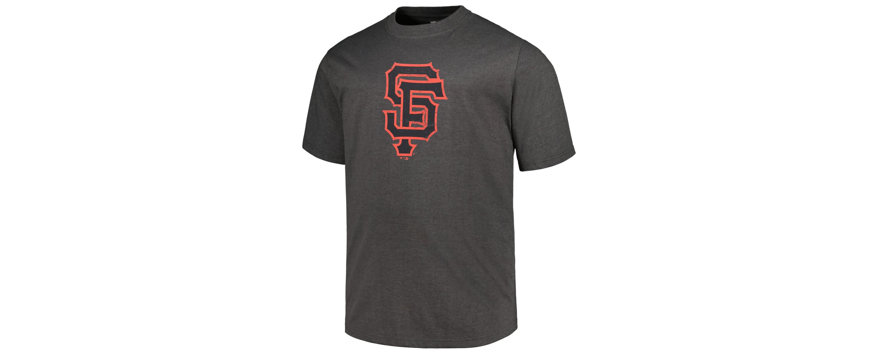 MLB San Francisco Giants Big & Tall Weathered Logo T-Shirt