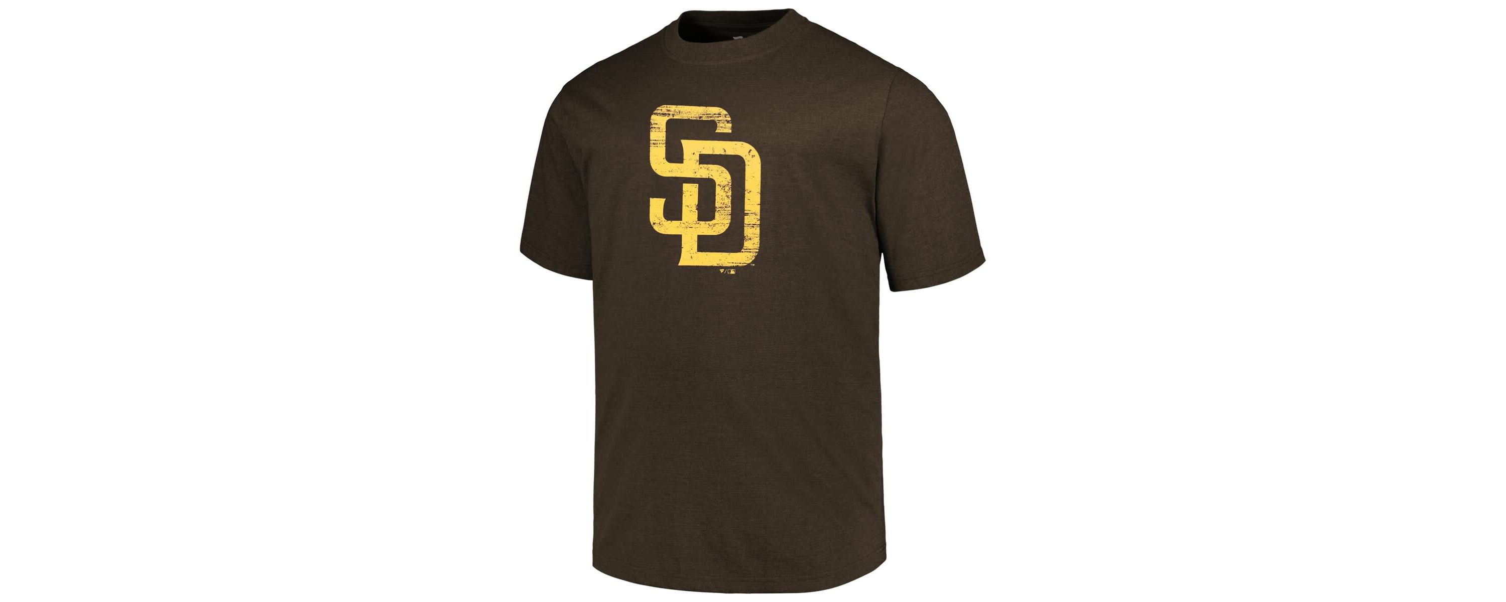 MLB San Diego Padres Big & Tall Weathered Logo T-Shirt