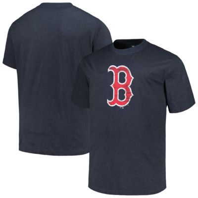 Profile Men's Boston Red Sox MLB Boston Sox Big & Tall Weathered Logo T-Shirt, Navy Blue, 2XL Tall