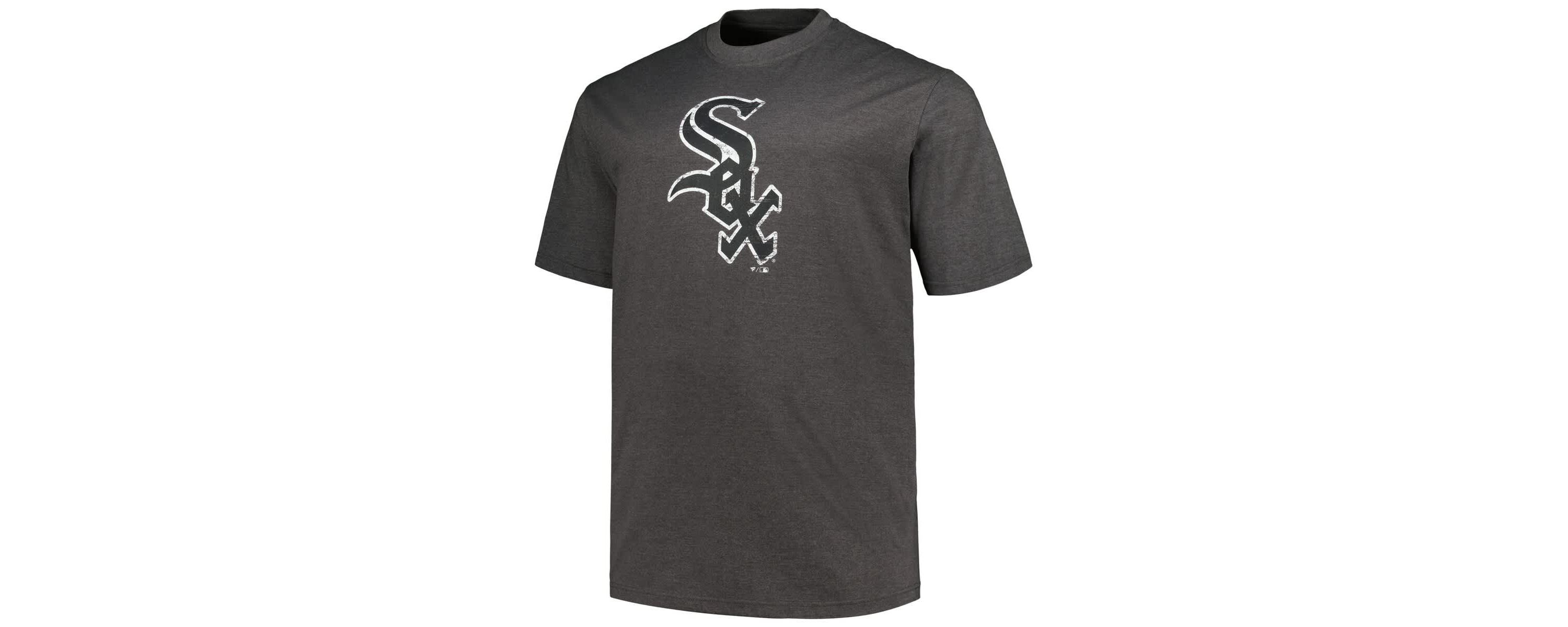 Chicago White Sox MLB Chicago Sox Big & Tall Weathered Logo T-Shirt