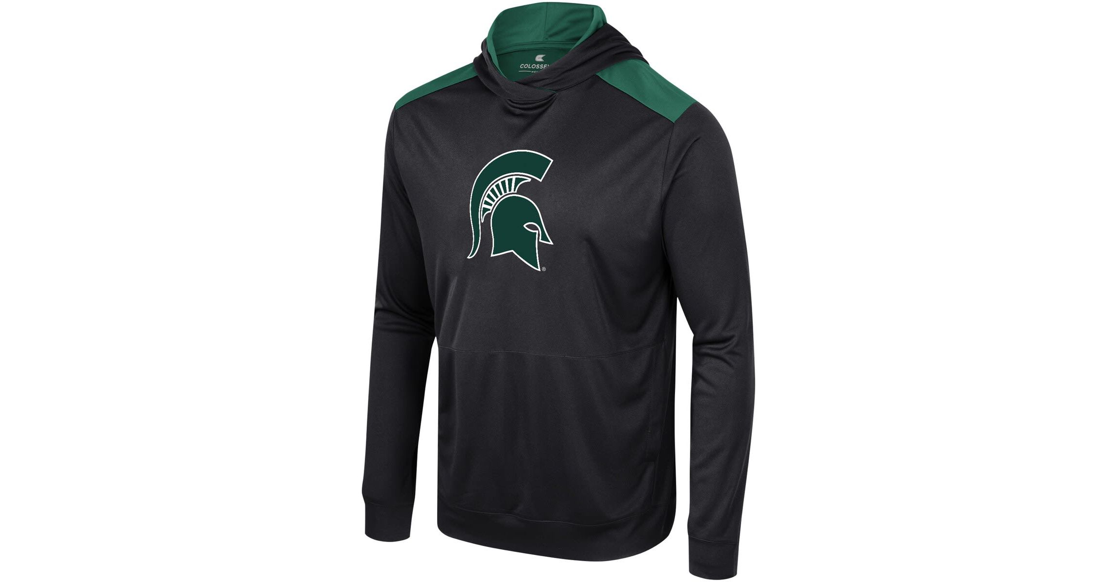 NCAA Michigan State Spartans Warm Up Long Sleeve Hoodie T-Shirt