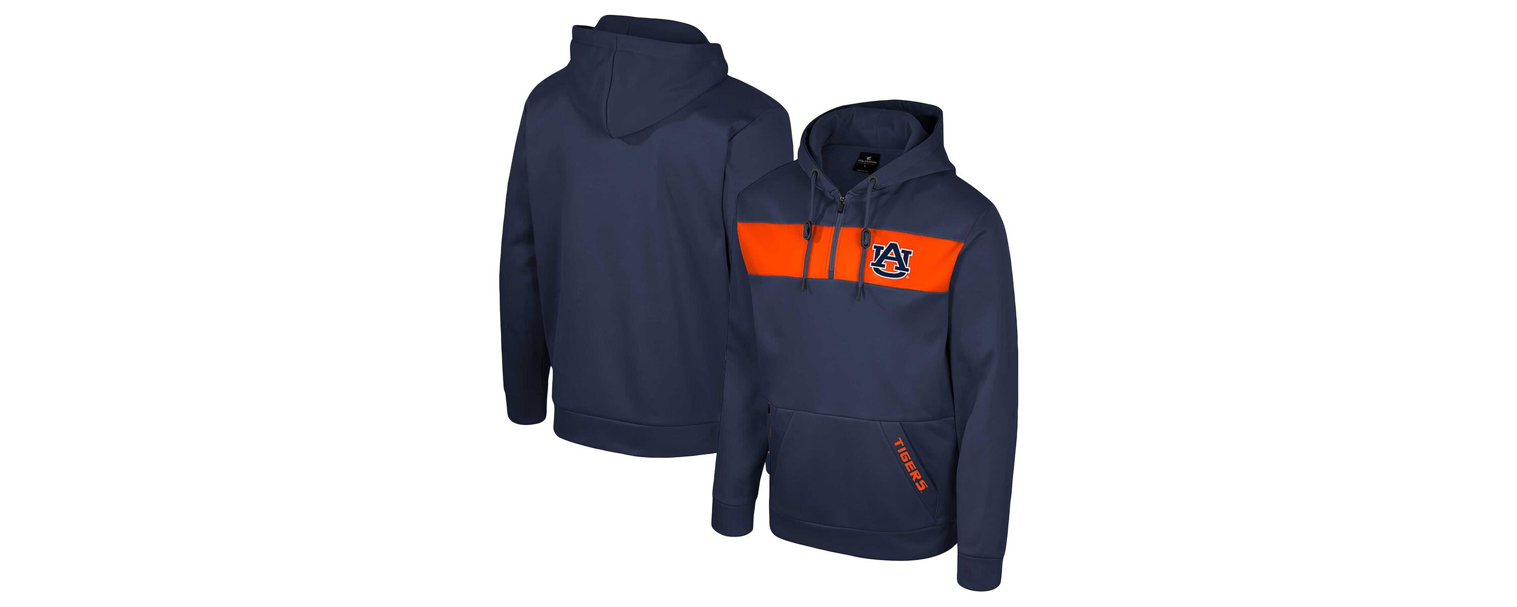 NCAA Auburn Tigers Quarter-Zip Hoodie