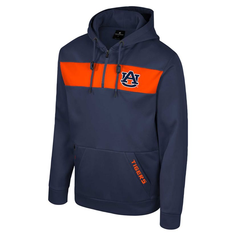 NCAA Auburn Tigers Quarter-Zip Hoodie