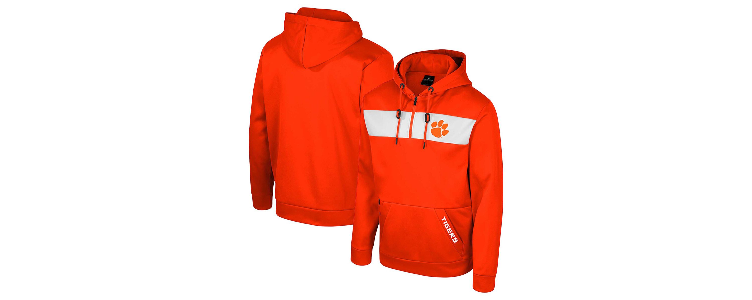 NCAA Clemson Tigers Quarter-Zip Hoodie