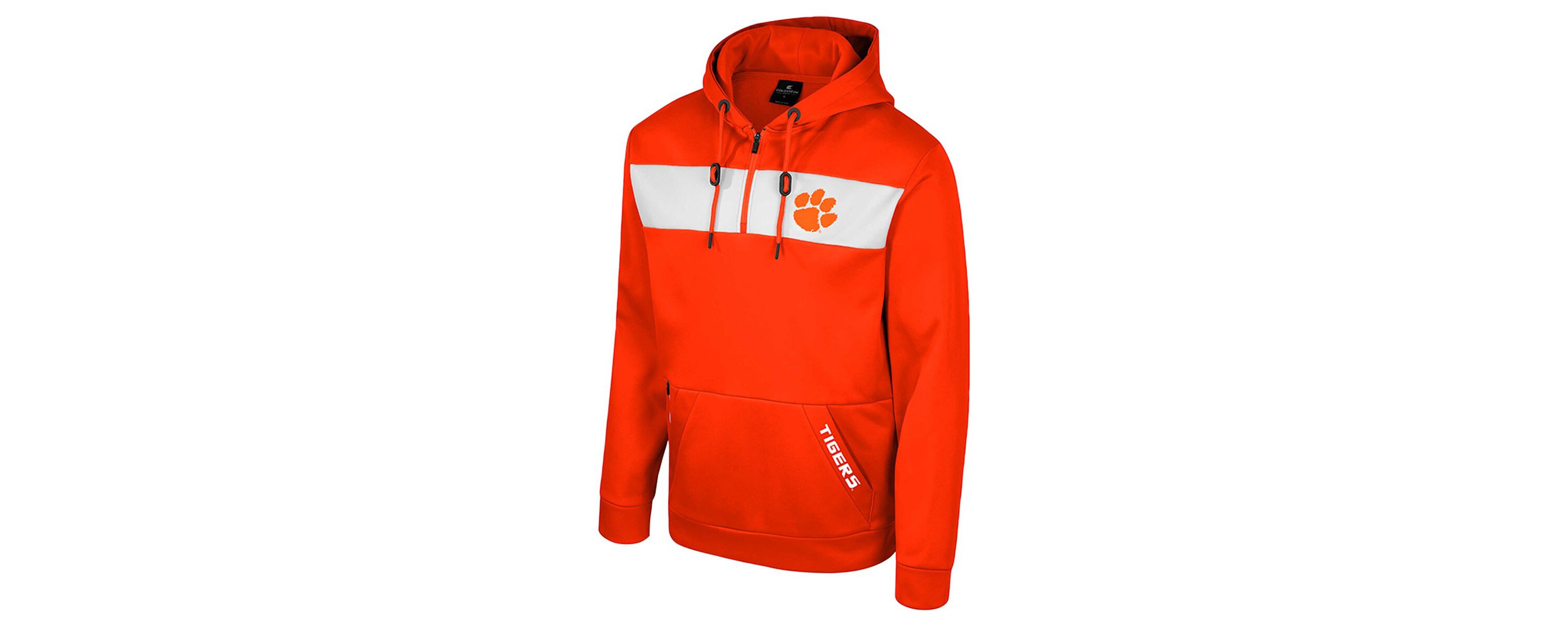 NCAA Clemson Tigers Quarter-Zip Hoodie