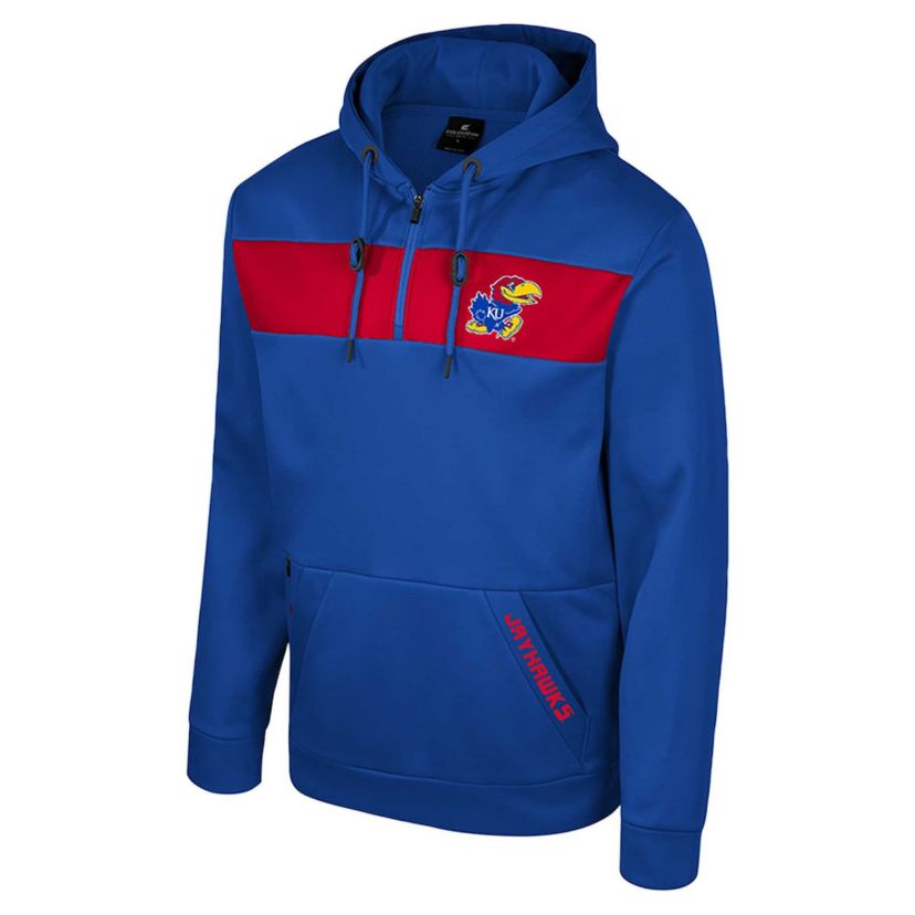 NCAA Kansas Jayhawks Quarter-Zip Hoodie