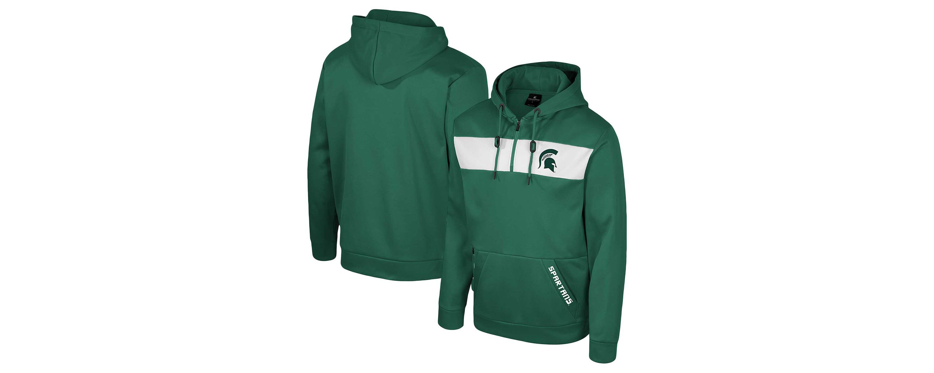 NCAA Michigan State Spartans Quarter-Zip Hoodie