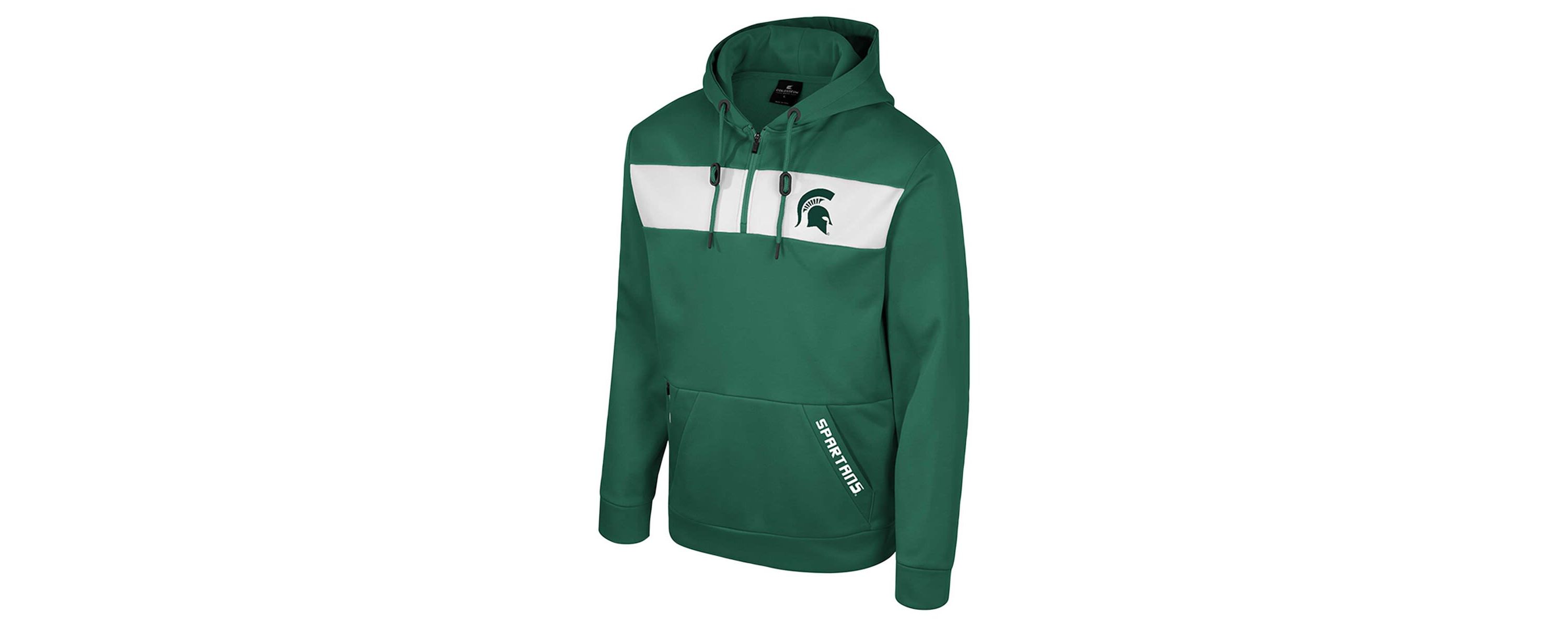 NCAA Michigan State Spartans Quarter-Zip Hoodie