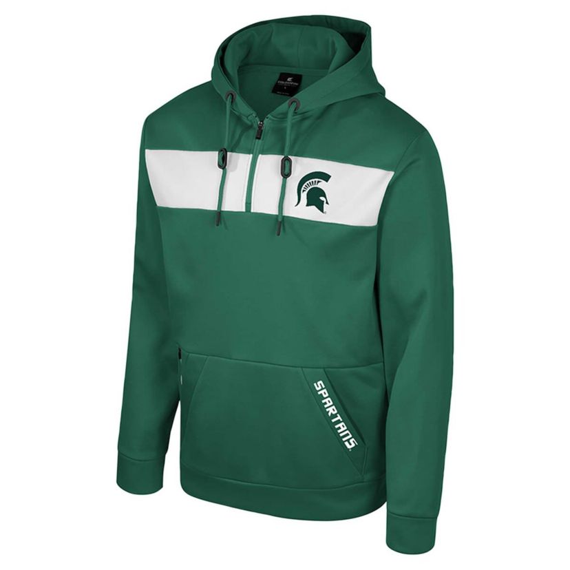 NCAA Michigan State Spartans Quarter-Zip Hoodie