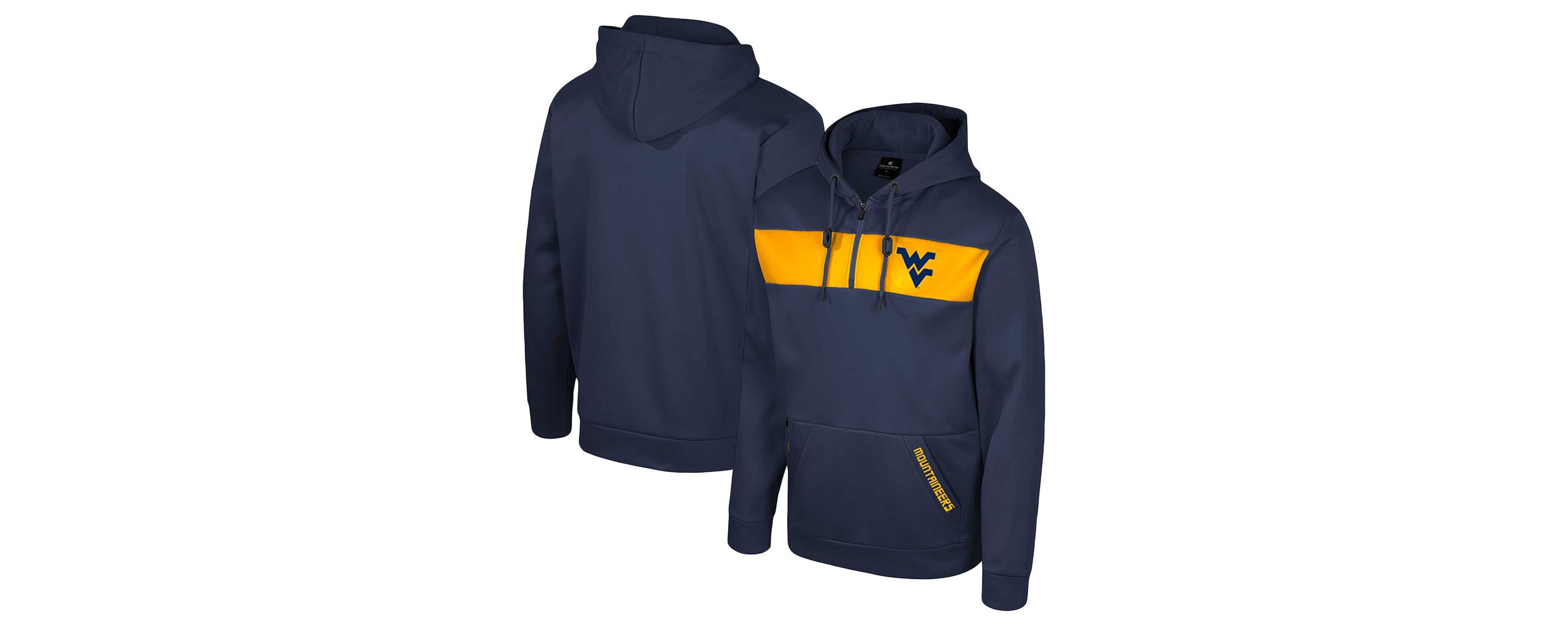 NCAA West Virginia Mountaineers Quarter-Zip Hoodie