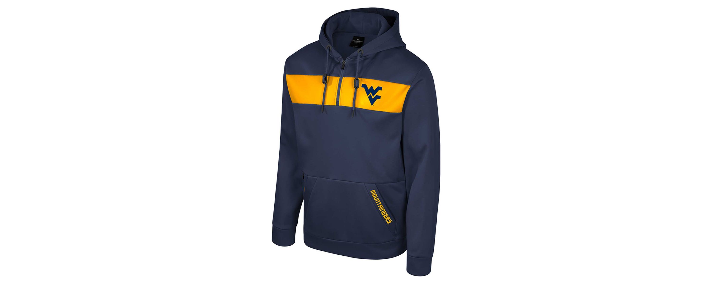 NCAA West Virginia Mountaineers Quarter-Zip Hoodie