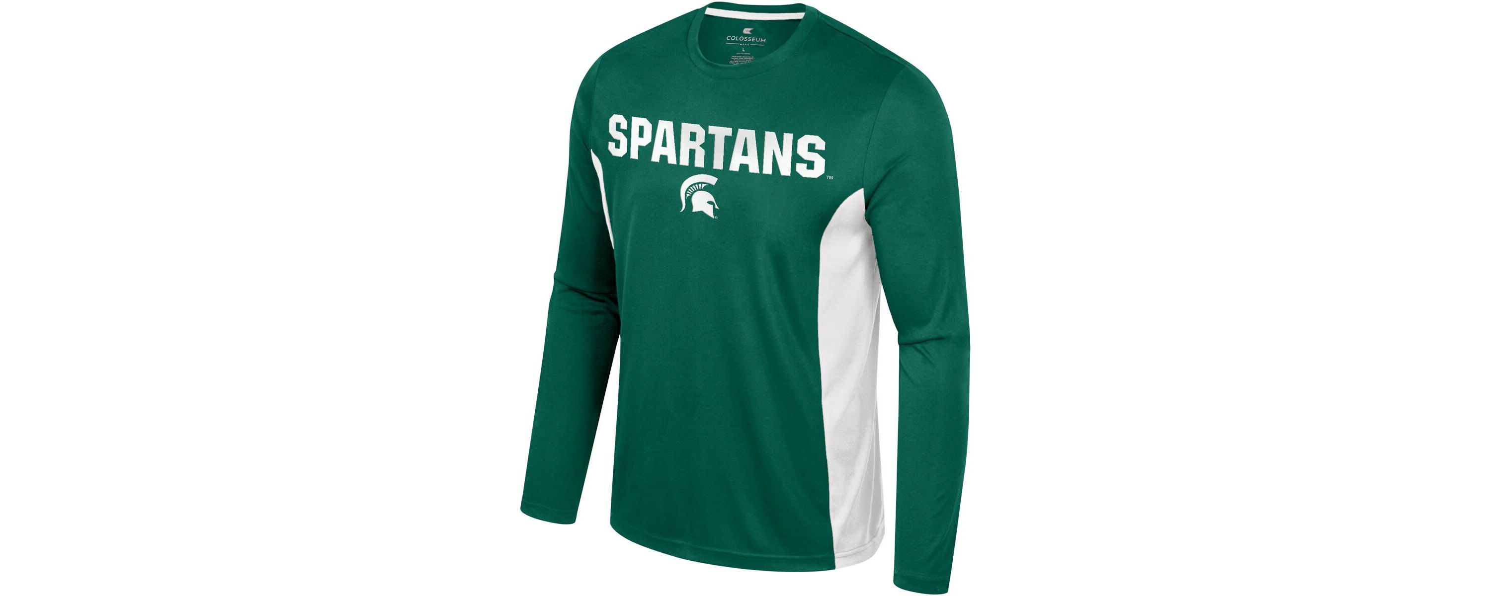NCAA Michigan State Spartans Warm Up Long Sleeve T-Shirt