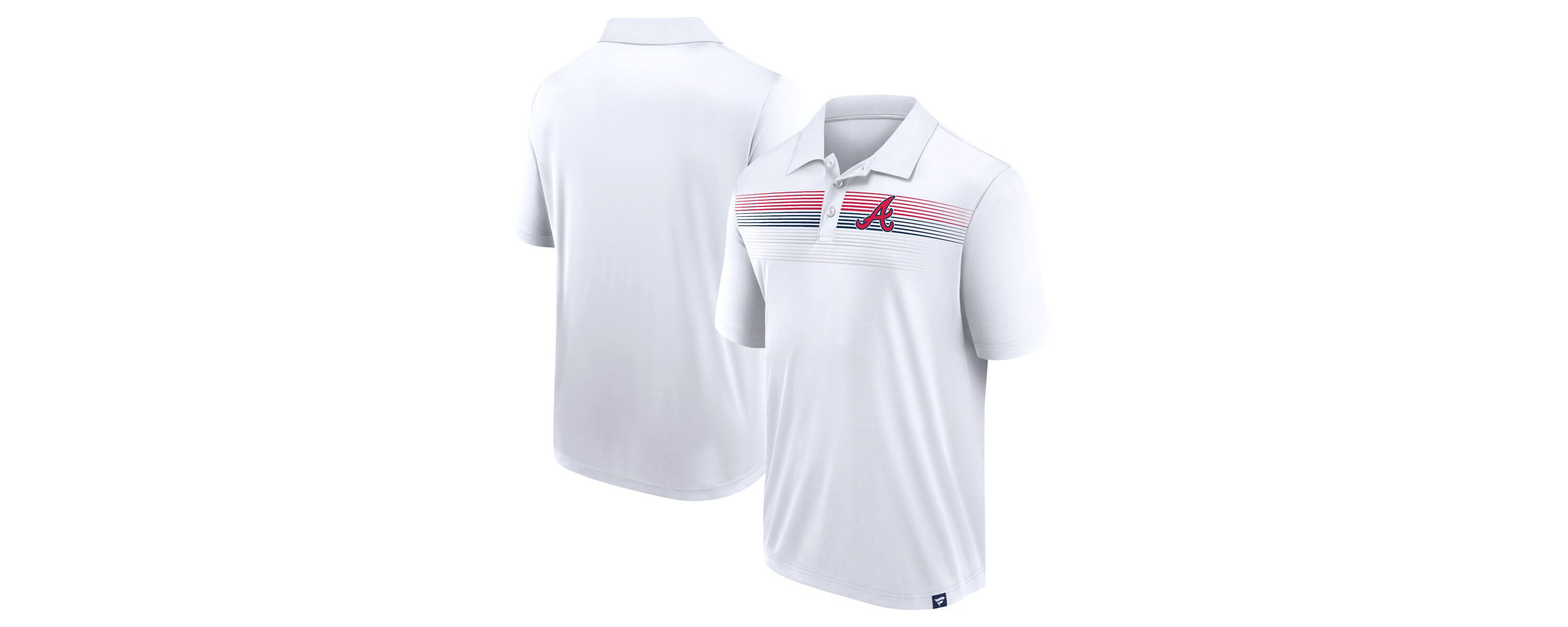 MLB Fanatics Atlanta Braves Big & Tall Victory For Us Interlock Polo