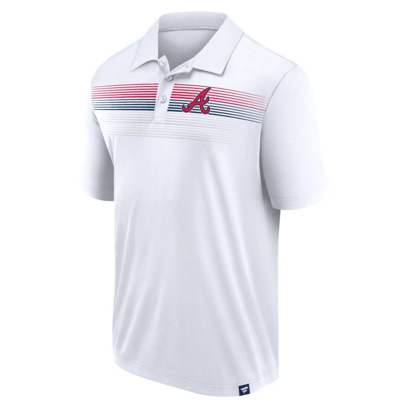 MLB Fanatics Atlanta Braves Big & Tall Victory For Us Interlock Polo