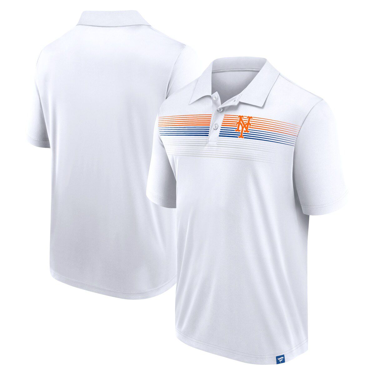 MLB Fanatics New York Mets Big & Tall Victory For Us Interlock Polo