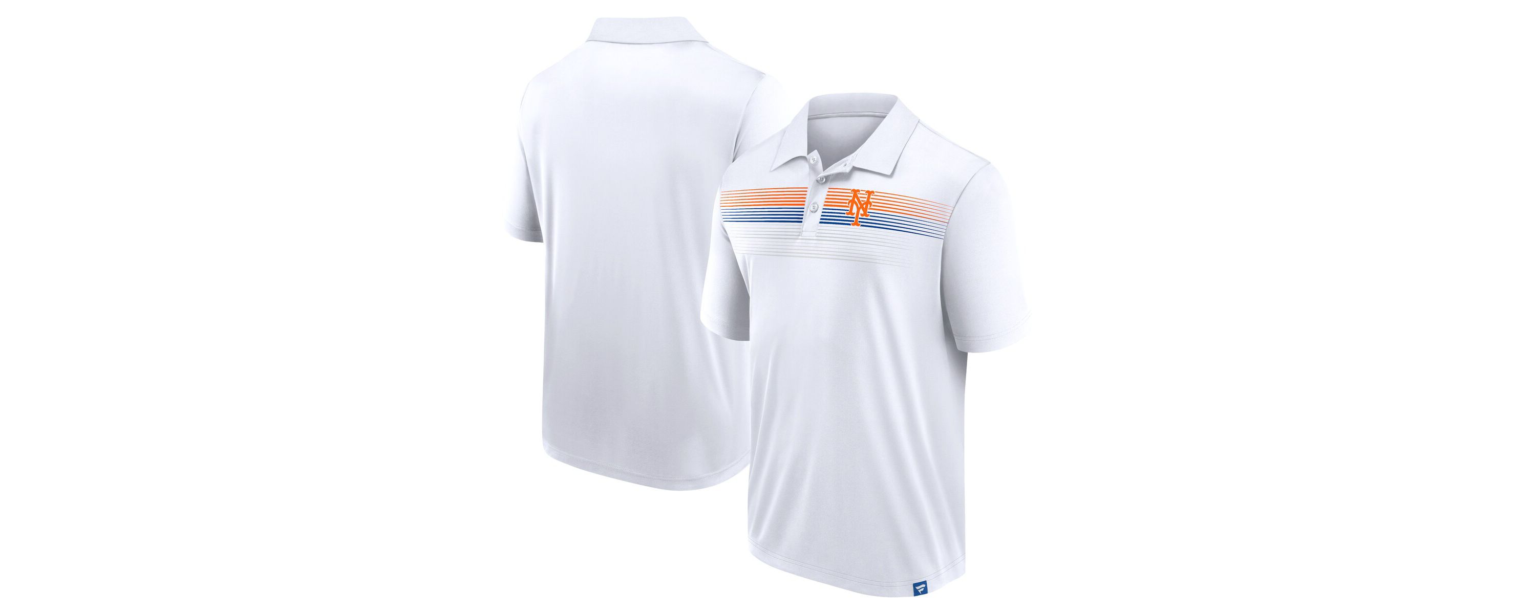 MLB Fanatics New York Mets Big & Tall Victory For Us Interlock Polo