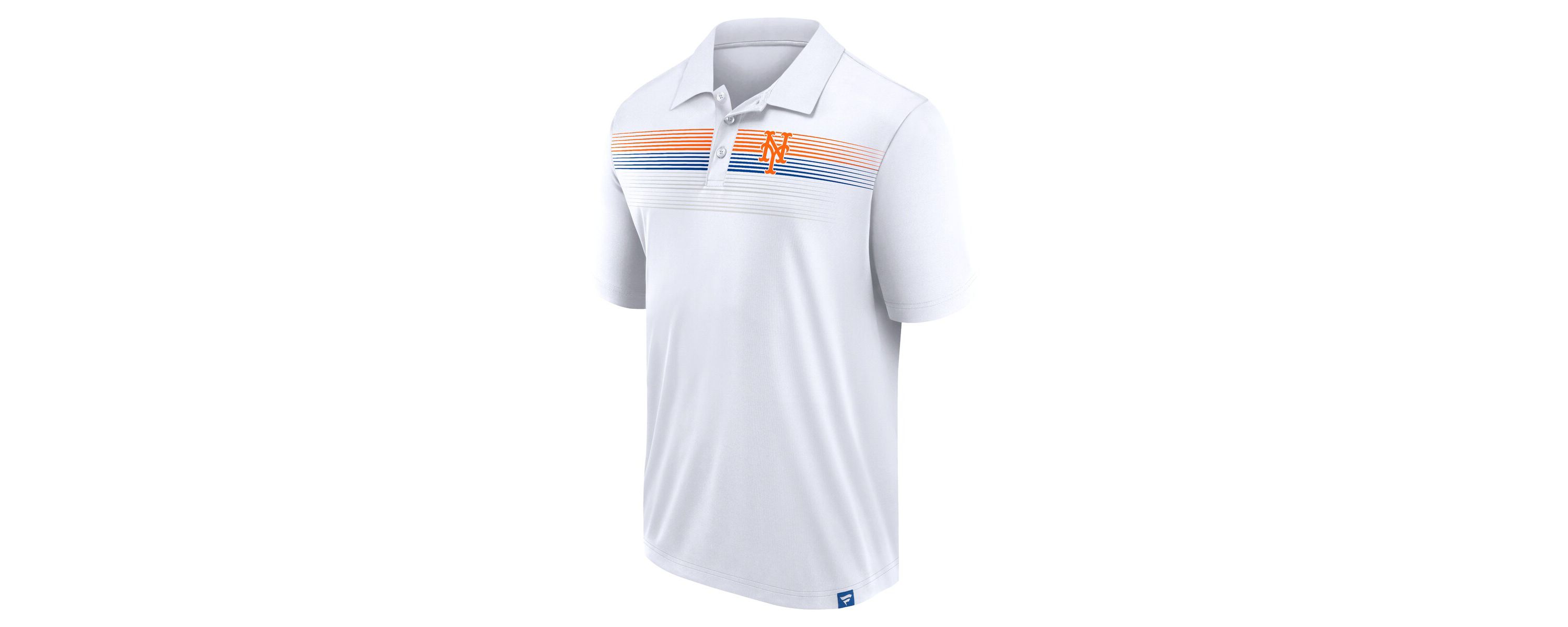 MLB Fanatics New York Mets Big & Tall Victory For Us Interlock Polo