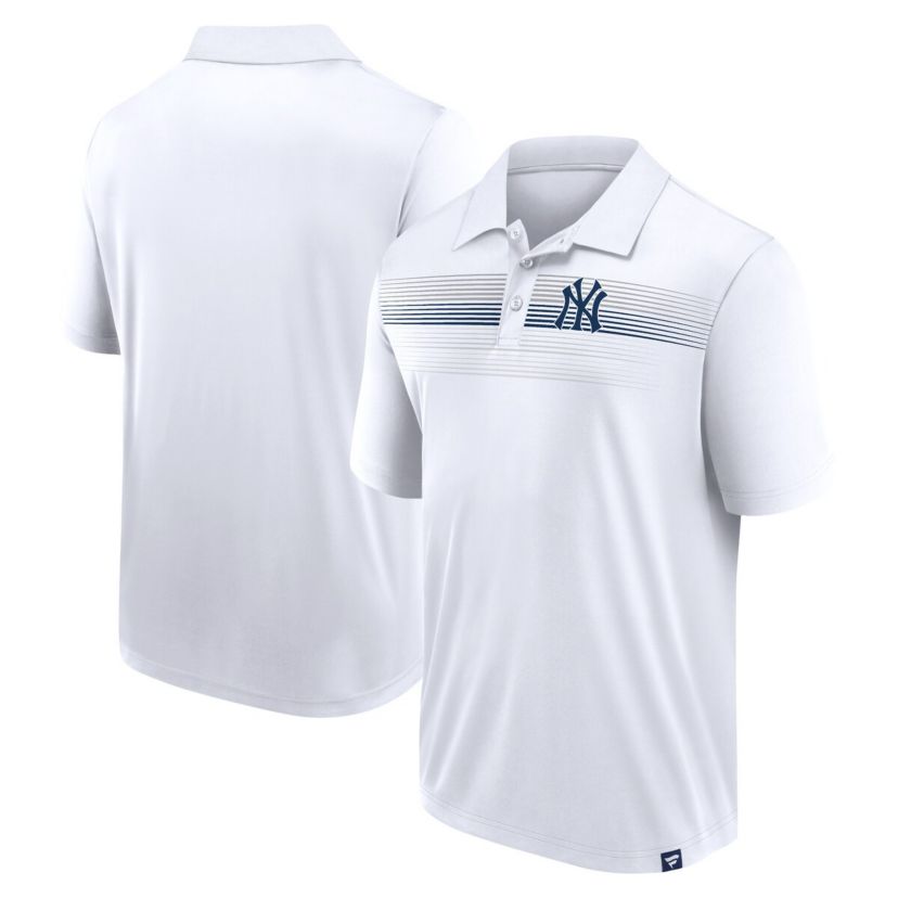 MLB Fanatics New York Yankees Big & Tall Victory For Us Interlock Polo