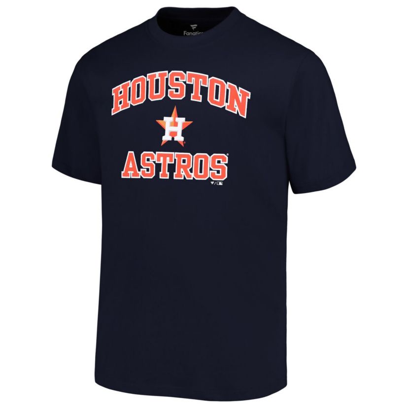MLB Houston Astros Big & Tall Heart & Soul T-Shirt