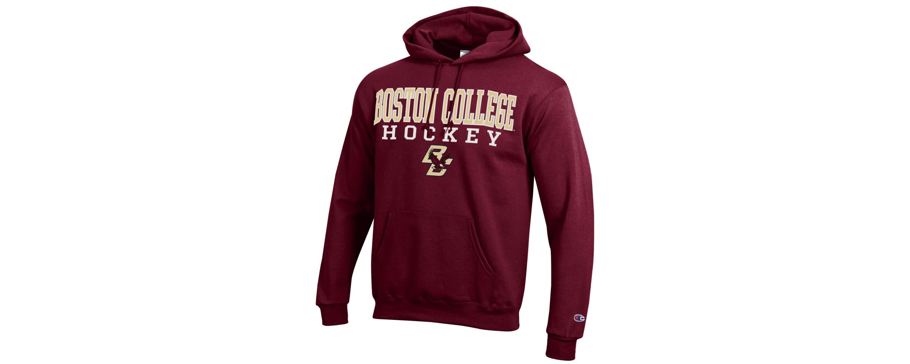Boston College Eagles NCAA Boston NCAA Eagles Hockey Eco Powerblend Pullover Hoodie