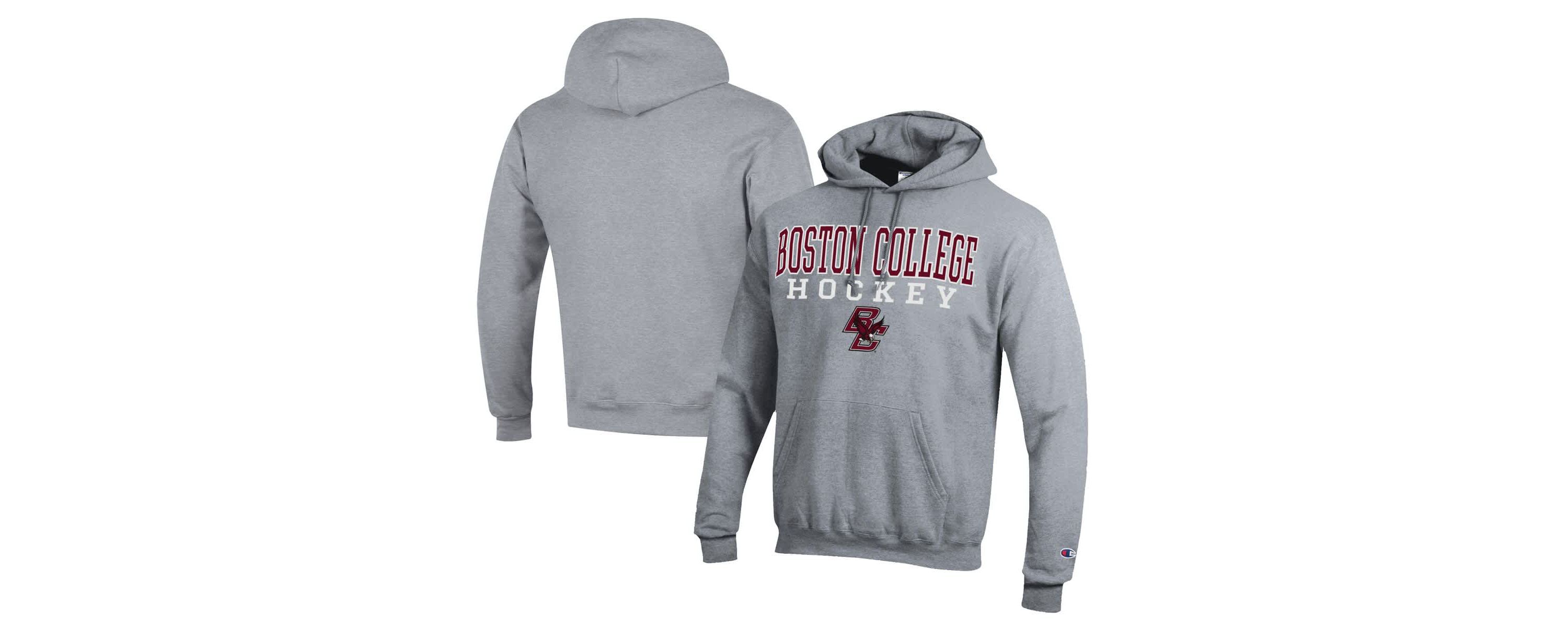 Boston College Eagles NCAA Boston NCAA Eagles Hockey Eco Powerblend Pullover Hoodie