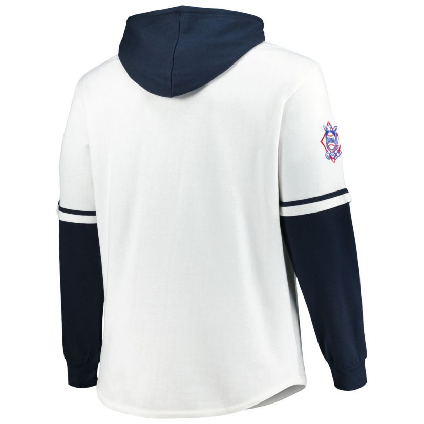 MLB Atlanta Braves Big & Tall Trifecta Shortstop Pullover Hoodie