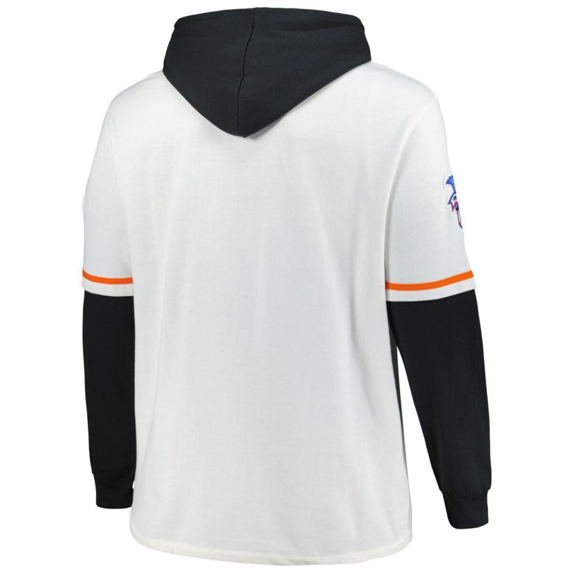 MLB Baltimore Orioles Big & Tall Trifecta Shortstop Pullover Hoodie