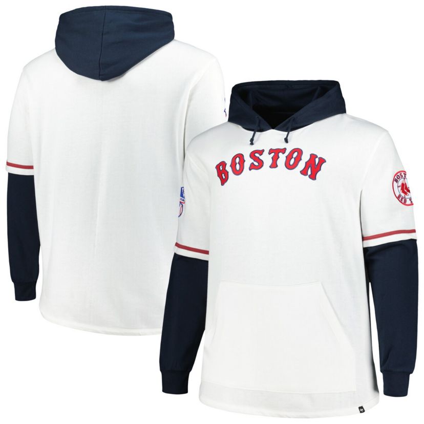 Boston Red Sox MLB Boston Sox Big & Tall Trifecta Shortstop Pullover Hoodie