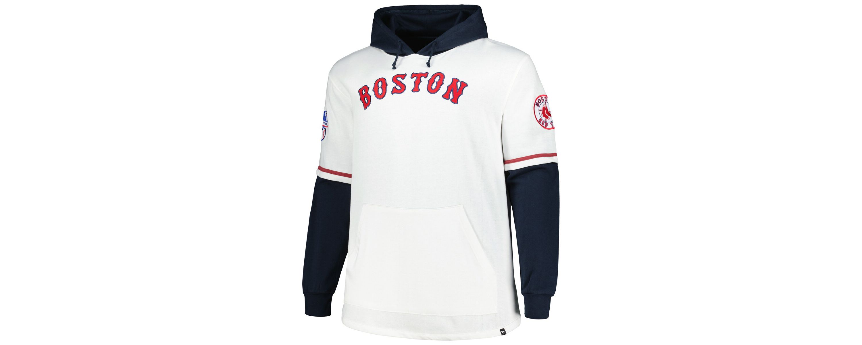 Boston Red Sox MLB Boston Sox Big & Tall Trifecta Shortstop Pullover Hoodie