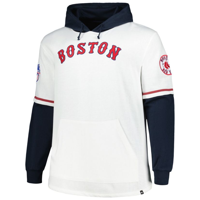 Boston Red Sox MLB Boston Sox Big & Tall Trifecta Shortstop Pullover Hoodie