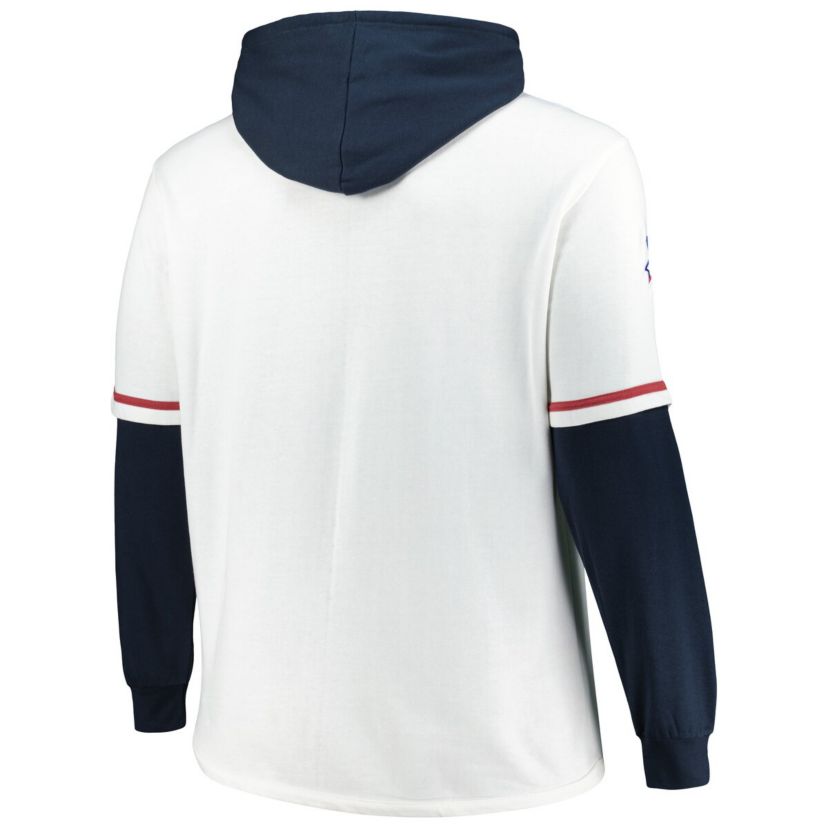 Boston Red Sox MLB Boston Sox Big & Tall Trifecta Shortstop Pullover Hoodie