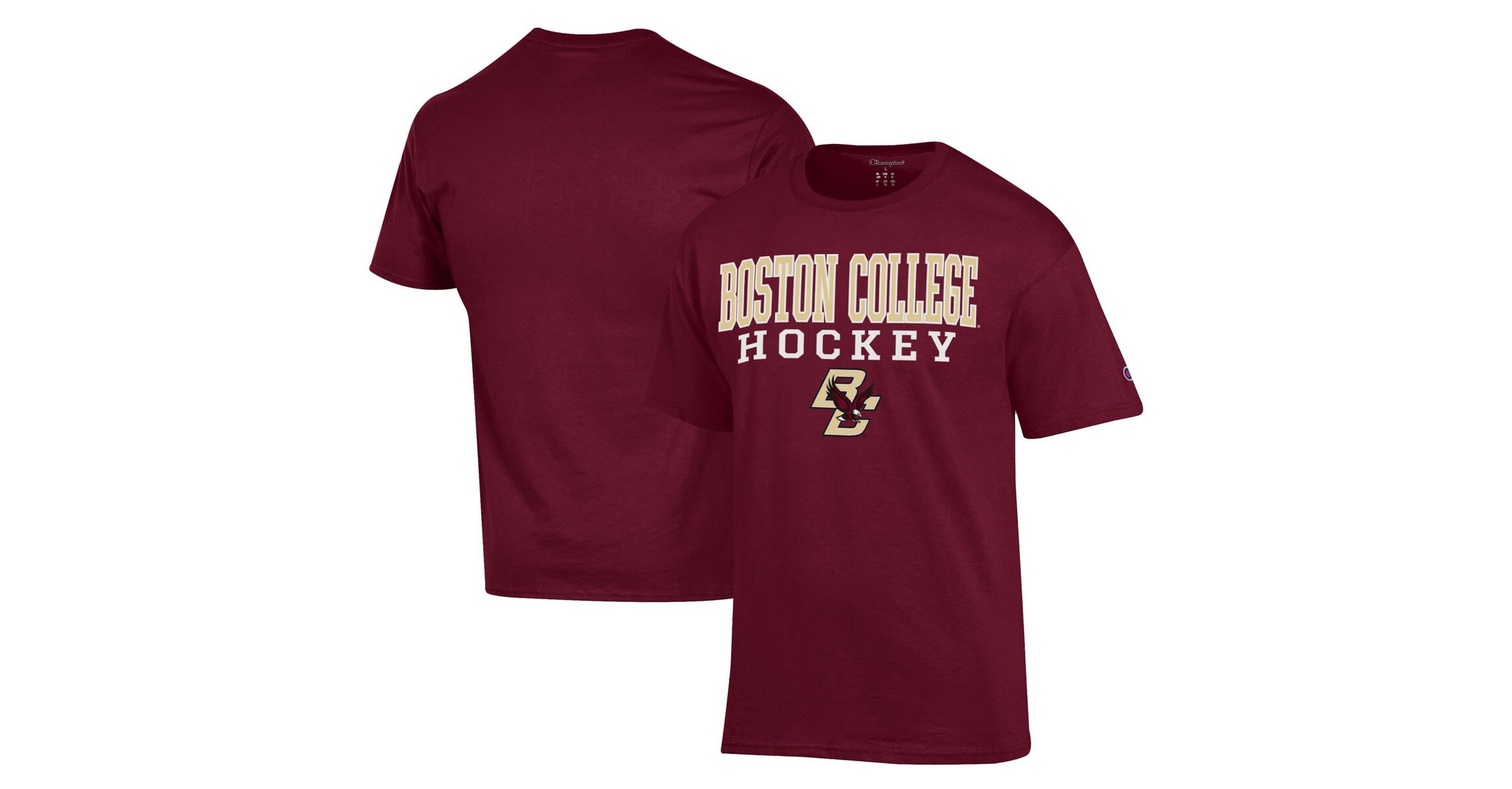 Boston College Eagles NCAA Boston NCAA Eagles Icon Logo Hockey Jersey T-Shirt