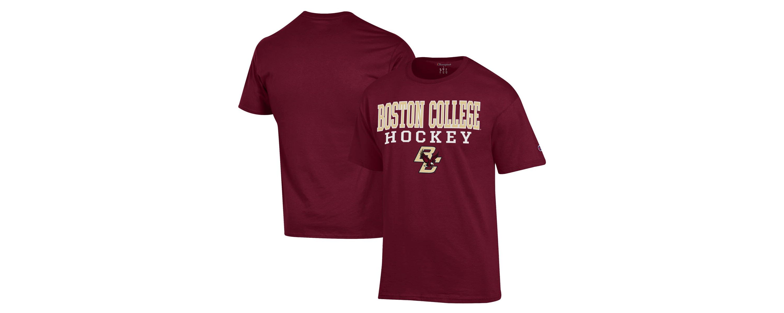 Boston College Eagles NCAA Boston NCAA Eagles Icon Logo Hockey Jersey T-Shirt