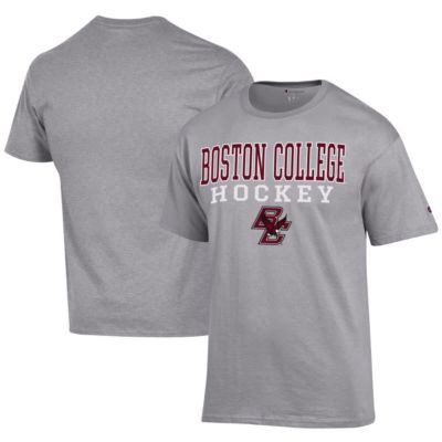 Champion Mens Boston College Eagles NCAA Boston NCAA Eagles Icon Logo Hockey Jersey TShirt