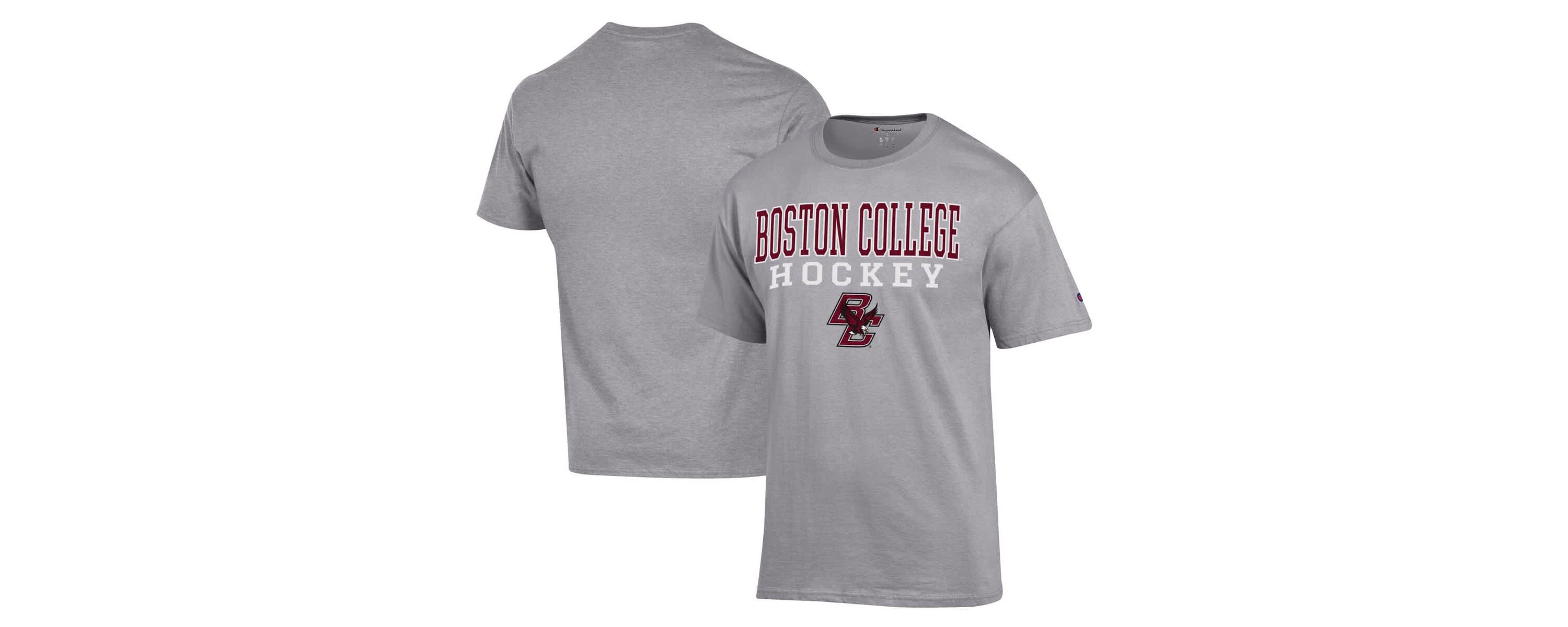 Boston College Eagles NCAA Boston NCAA Eagles Icon Logo Hockey Jersey T-Shirt