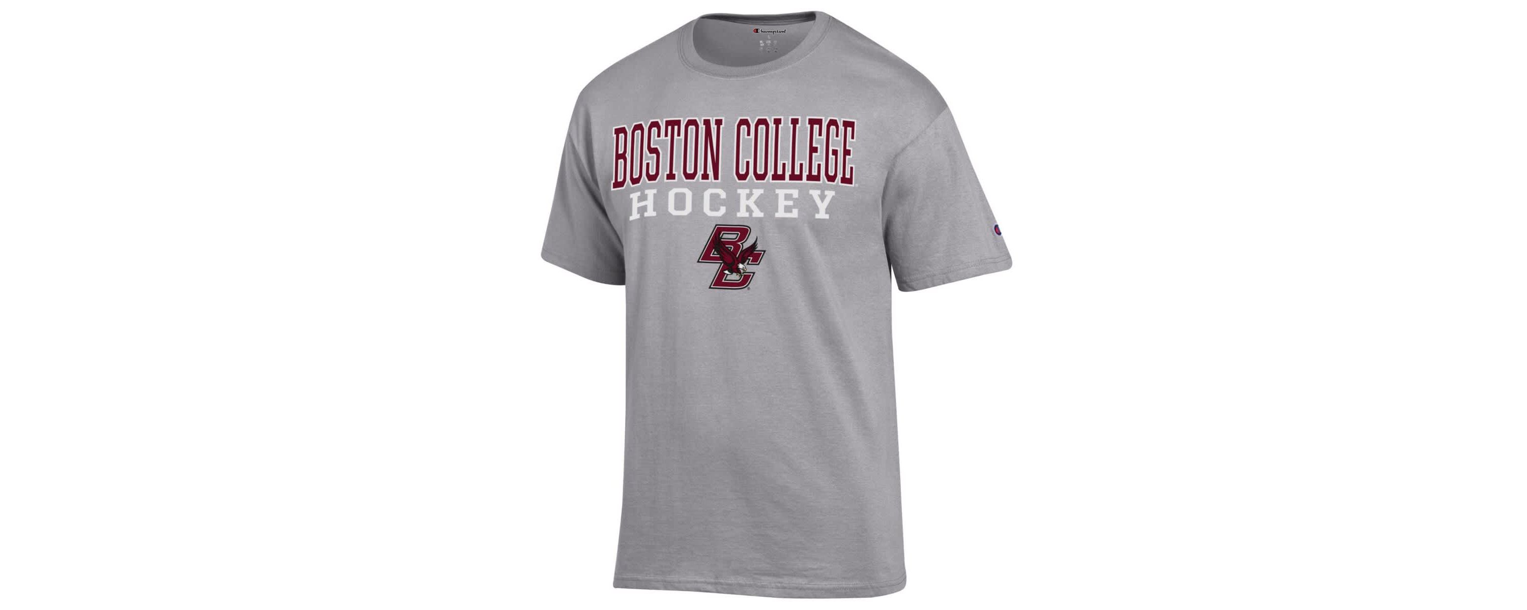 Boston College Eagles NCAA Boston NCAA Eagles Icon Logo Hockey Jersey T-Shirt