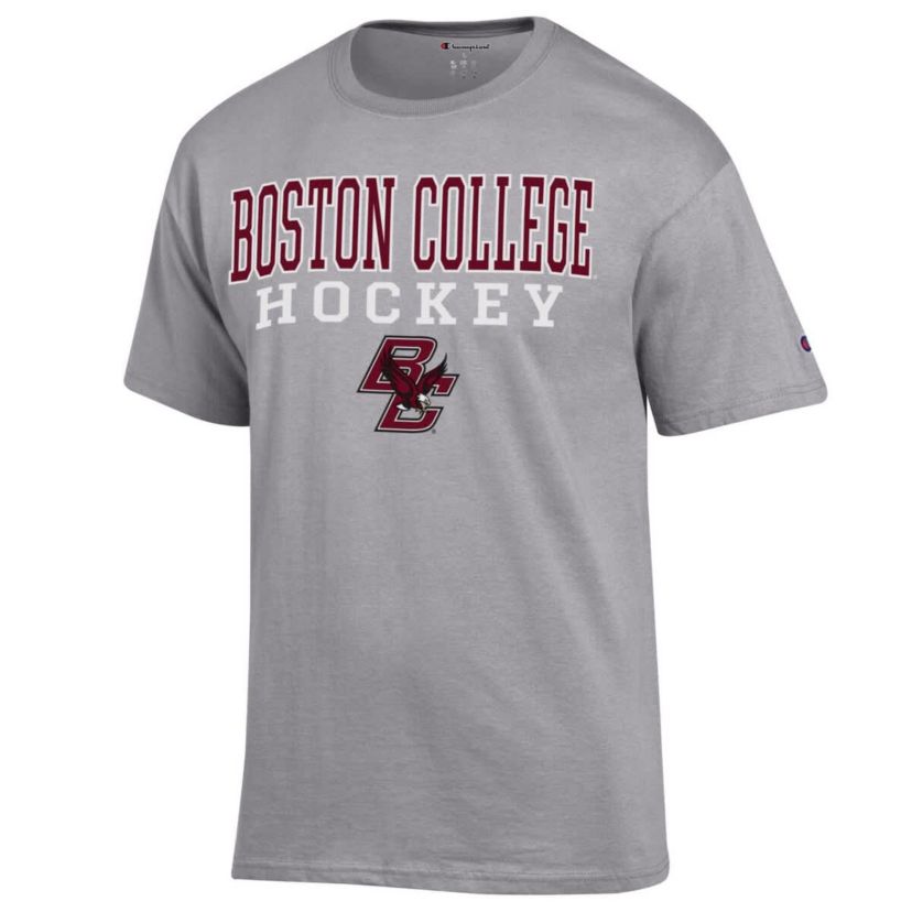 Boston College Eagles NCAA Boston NCAA Eagles Icon Logo Hockey Jersey T-Shirt
