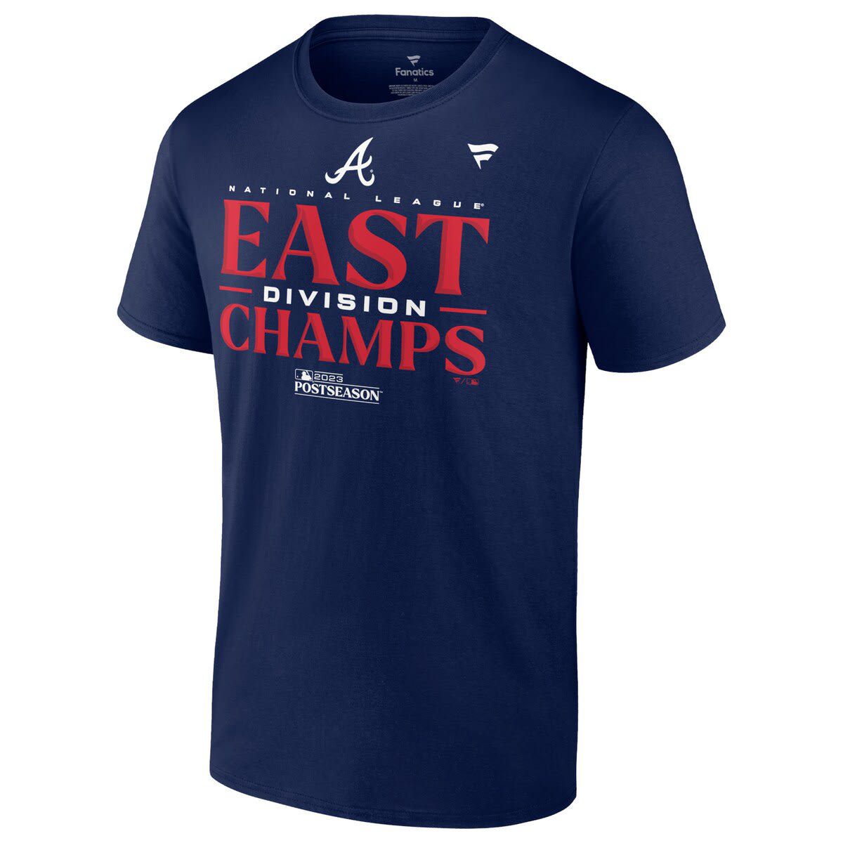 MLB Fanatics Atlanta Braves 2023 NL East Division s Locker Room Big & Tall T-Shirt