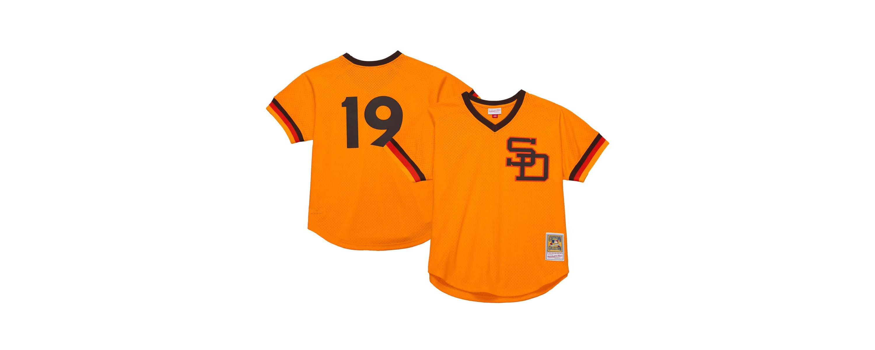 MLB Tony Gwynn San Diego Padres 1982 Authentic Cooperstown Collection Mesh Batting Practice Jersey