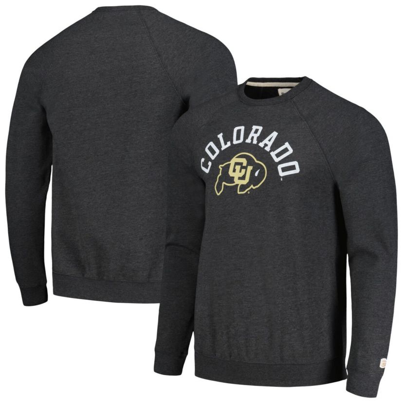 NCAA Colorado Buffaloes Raglan Pullover Sweatshirt