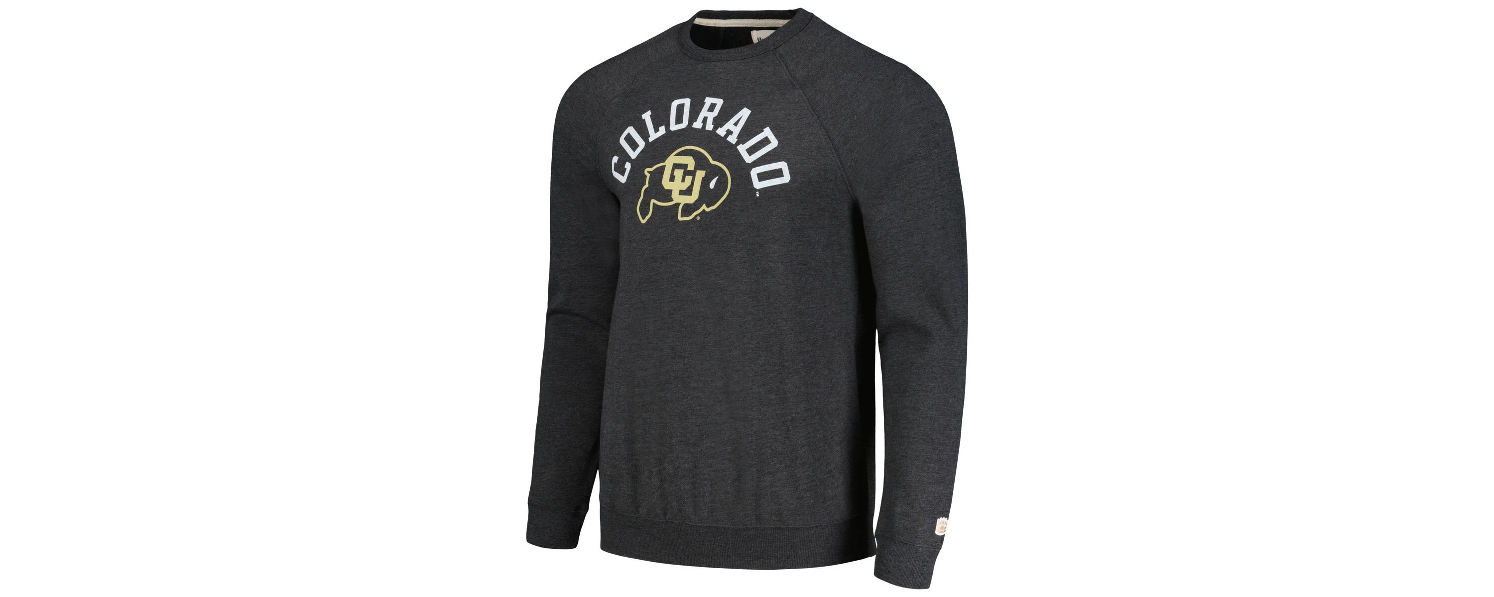 NCAA Colorado Buffaloes Raglan Pullover Sweatshirt